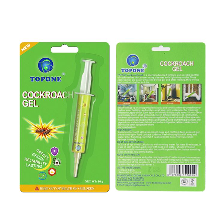 Bidhaa ya Matangazo 10 G Cockroach Killing Gel Bait